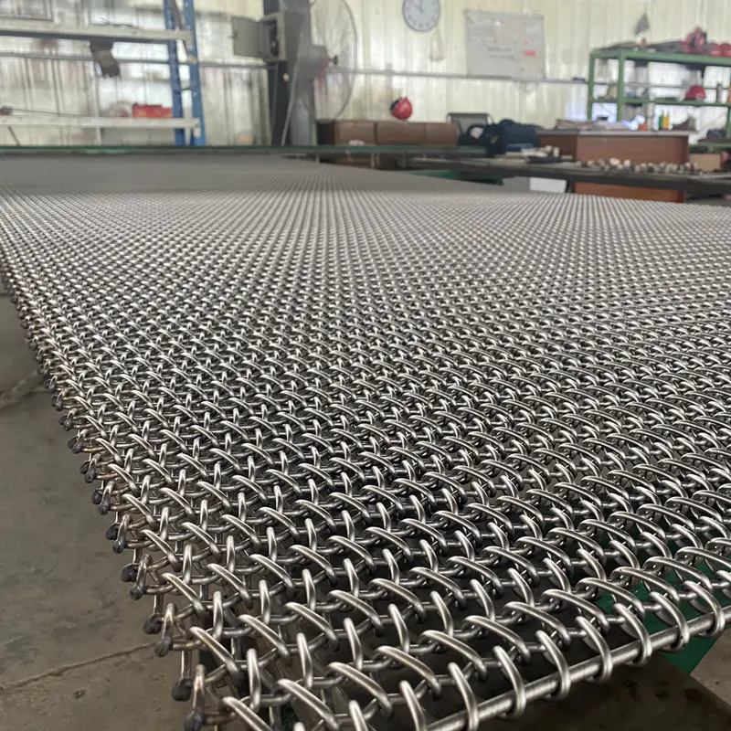 Nettingbelte for loddeovner av aluminium